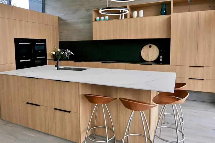 Warm Wood Cabinetry
