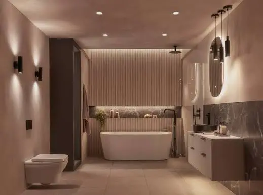 bathroom lights renovation